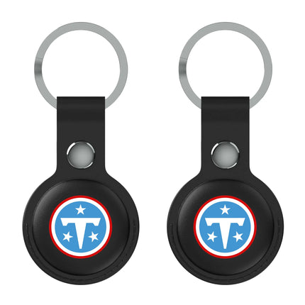 Tennessee Titans Insignia Black Airtag Holder 2-Pack