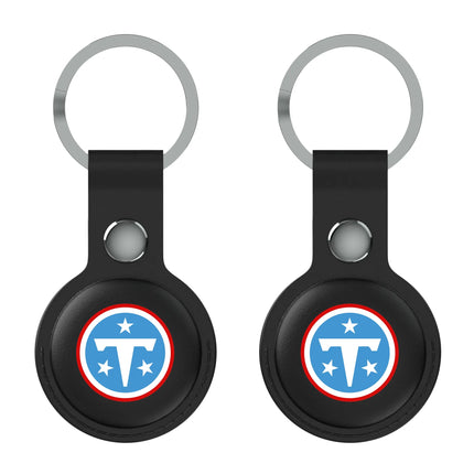 Tennessee Titans Insignia Black Airtag Holder 2-Pack