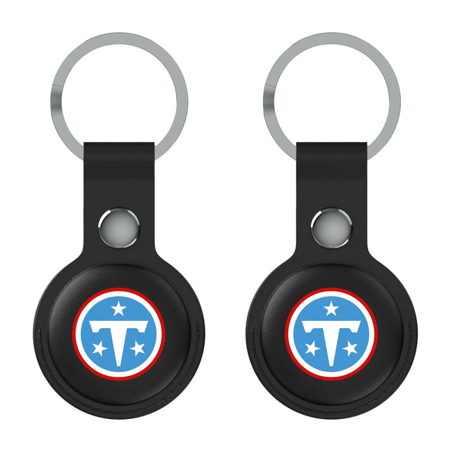 Tennessee Titans Insignia Black Airtag Holder 2-Pack