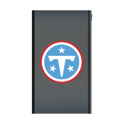 Tennessee Titans Linen 5000mAh Flat Powerbank