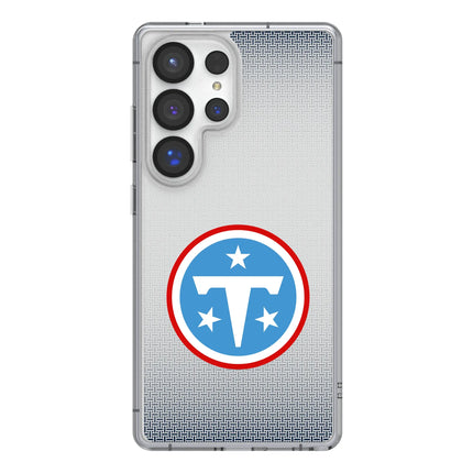 Tennessee Titans Linen Clear Phone Case for Samsung Galaxy