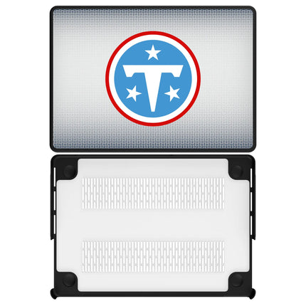 Tennessee Titans Linen Laptop Case for Apple MacBook