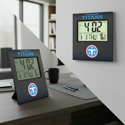 Tennessee Titans Linen Wall Clock