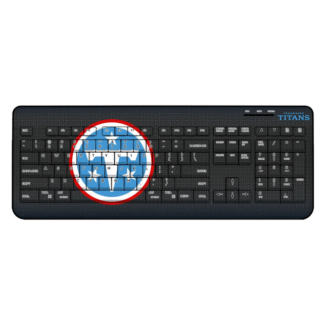 Tennessee Titans Linen Wireless USB Keyboard
