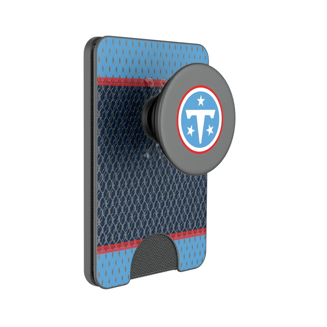 Tennessee Titans Mesh PopSockets MagSafe-Compatible PopWallet+