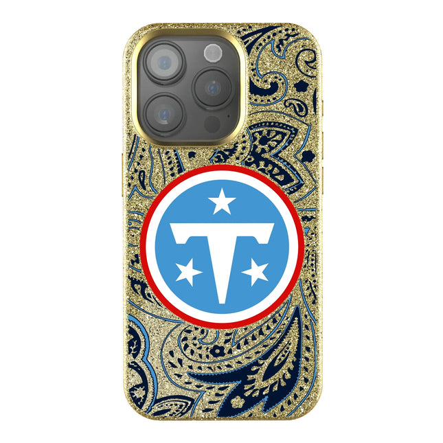 Tennessee Titans Paisley Bling Phone Case for Apple iPhone
