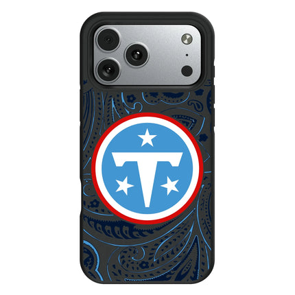 Tennessee Titans Paisley Bump Phone Case for Apple iPhone