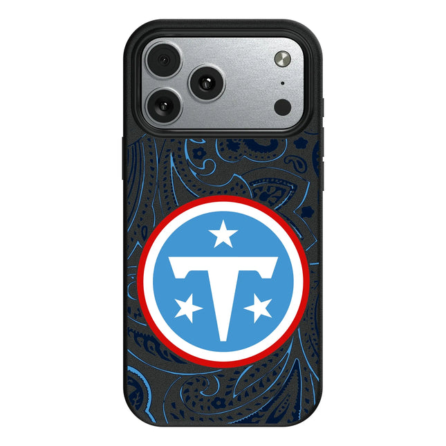 Tennessee Titans Paisley MagSafe Compatible Phone Case for Apple iPhone