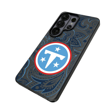 Tennessee Titans Paisley MagSafe Compatible Phone Case for Samsung Galaxy
