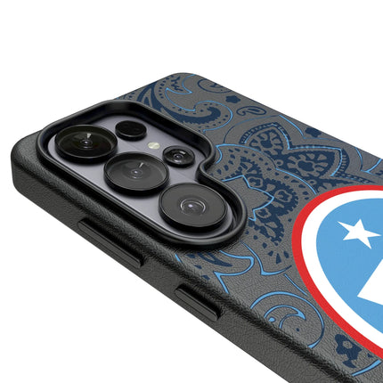 Tennessee Titans Paisley MagSafe Compatible Phone Case for Samsung Galaxy