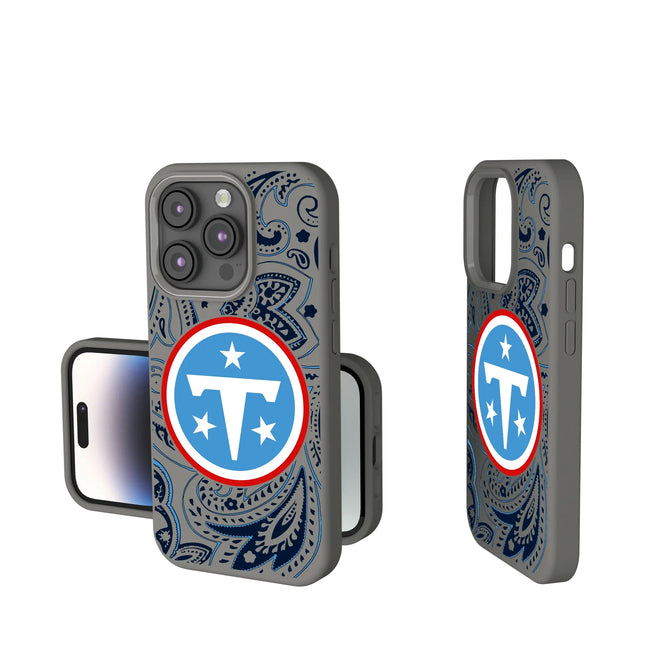 Tennessee Titans Paisley Soft Touch Phone Case for Apple iPhone