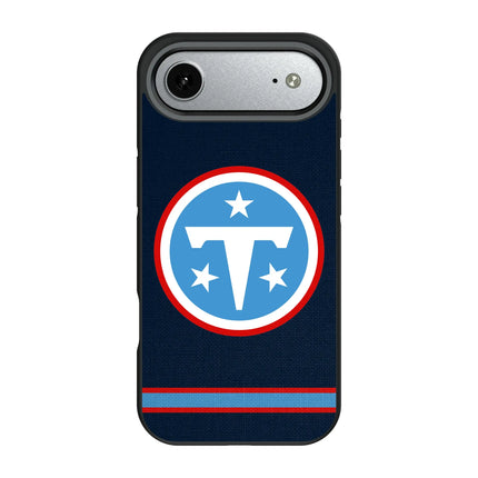 Tennessee Titans Stripe Bump Phone Case for Apple iPhone