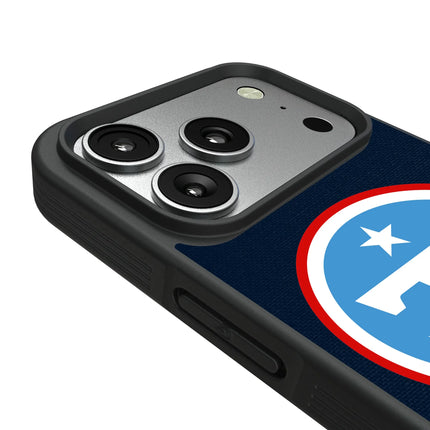Tennessee Titans Stripe Bump Phone Case for Apple iPhone