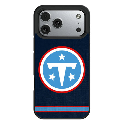 Tennessee Titans Stripe Bump Phone Case for Apple iPhone