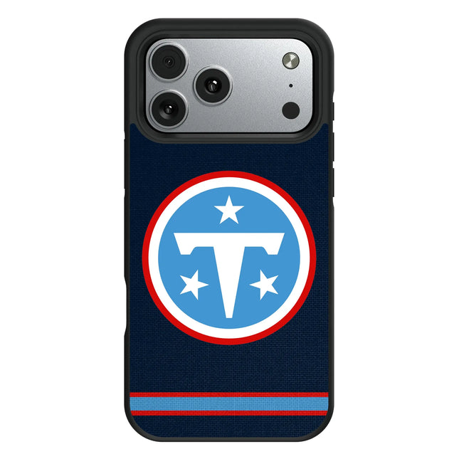 Tennessee Titans Stripe Bump Phone Case for Apple iPhone