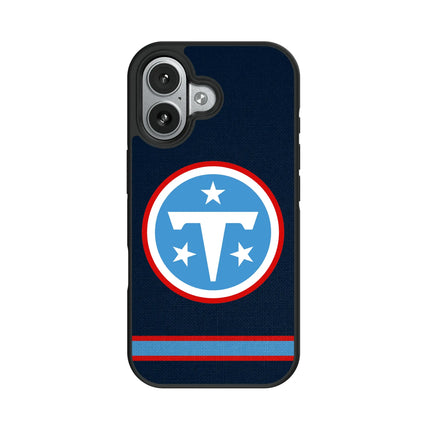 Tennessee Titans Stripe Bump Phone Case for Apple iPhone