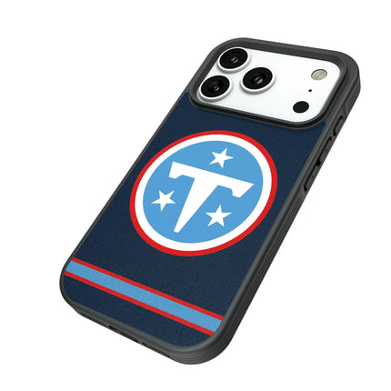 Tennessee Titans Stripe Bump Phone Case for Apple iPhone