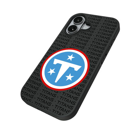 Tennessee Titans Text Backdrop Bump Phone Case for Apple iPhone