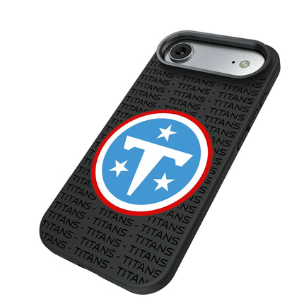 Tennessee Titans Text Backdrop Bump Phone Case for Apple iPhone