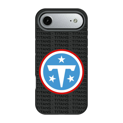 Tennessee Titans Text Backdrop Bump Phone Case for Apple iPhone