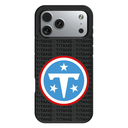 Tennessee Titans Text Backdrop Bump Phone Case for Apple iPhone