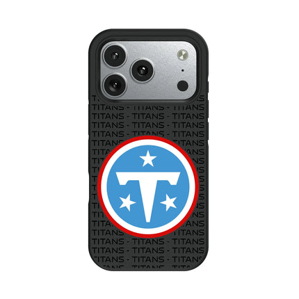 Tennessee Titans Text Backdrop Bump Phone Case for Apple iPhone