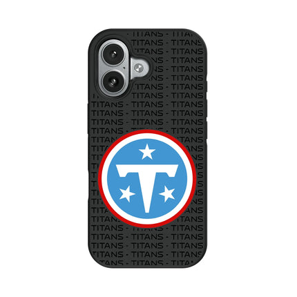 Tennessee Titans Text Backdrop Bump Phone Case for Apple iPhone