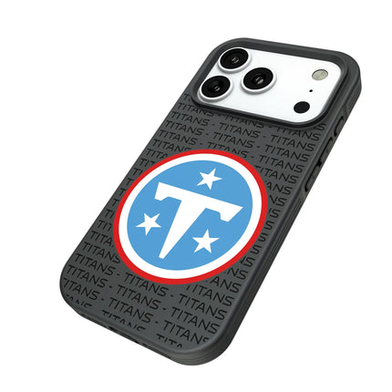 Tennessee Titans Text Backdrop Bump Phone Case for Apple iPhone