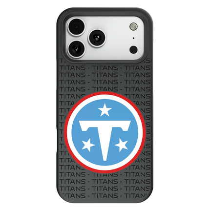 Tennessee Titans Text Backdrop Bump Phone Case for Apple iPhone