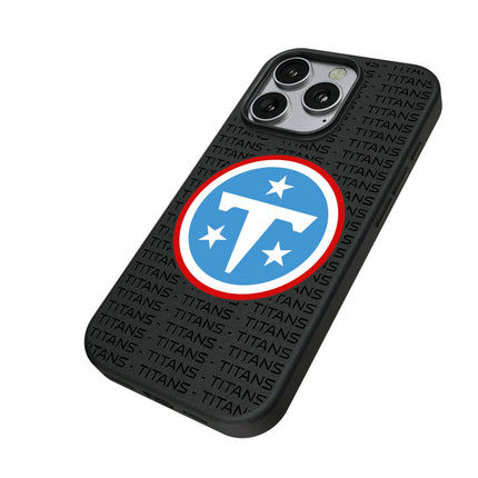 Tennessee Titans Text Backdrop MagSafe Compatible Phone Case for Apple iPhone