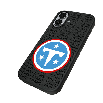 Tennessee Titans Text Backdrop MagSafe Compatible Phone Case for Apple iPhone