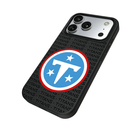 Tennessee Titans Text Backdrop MagSafe Compatible Phone Case for Apple iPhone