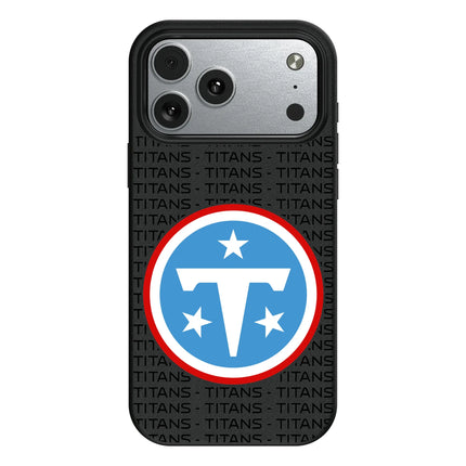 Tennessee Titans Text Backdrop MagSafe Compatible Phone Case for Apple iPhone