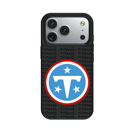 Tennessee Titans Text Backdrop MagSafe Compatible Phone Case for Apple iPhone