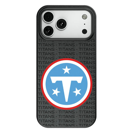Tennessee Titans Text Backdrop MagSafe Compatible Phone Case for Apple iPhone