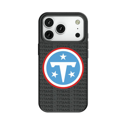 Tennessee Titans Text Backdrop MagSafe Compatible Phone Case for Apple iPhone