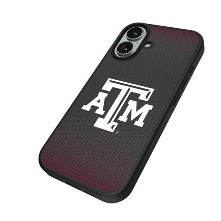 Texas A&M University Aggies Linen MagSafe Compatible Phone Case for Apple iPhone