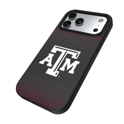 Texas A&M University Aggies Linen MagSafe Compatible Phone Case for Apple iPhone