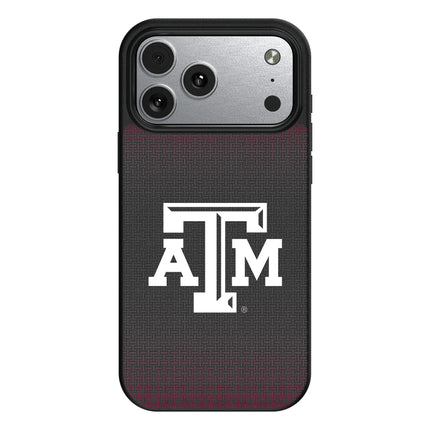 Texas A&M University Aggies Linen MagSafe Compatible Phone Case for Apple iPhone