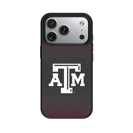 Texas A&M University Aggies Linen MagSafe Compatible Phone Case for Apple iPhone