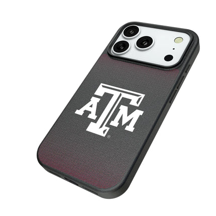 Texas A&M University Aggies Linen MagSafe Compatible Phone Case for Apple iPhone