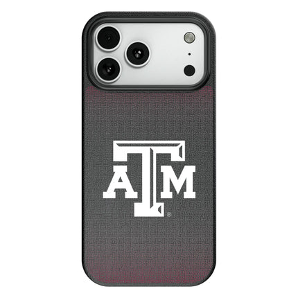 Texas A&M University Aggies Linen MagSafe Compatible Phone Case for Apple iPhone
