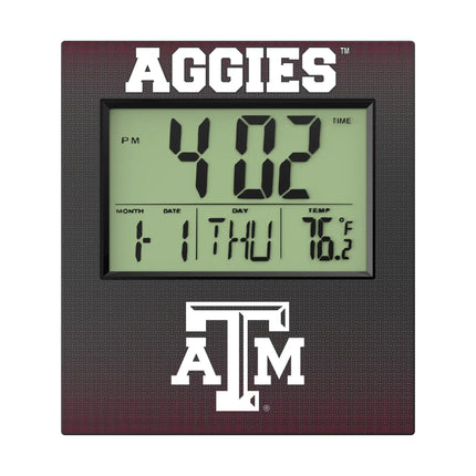Texas A&M University Aggies Linen Wall Clock