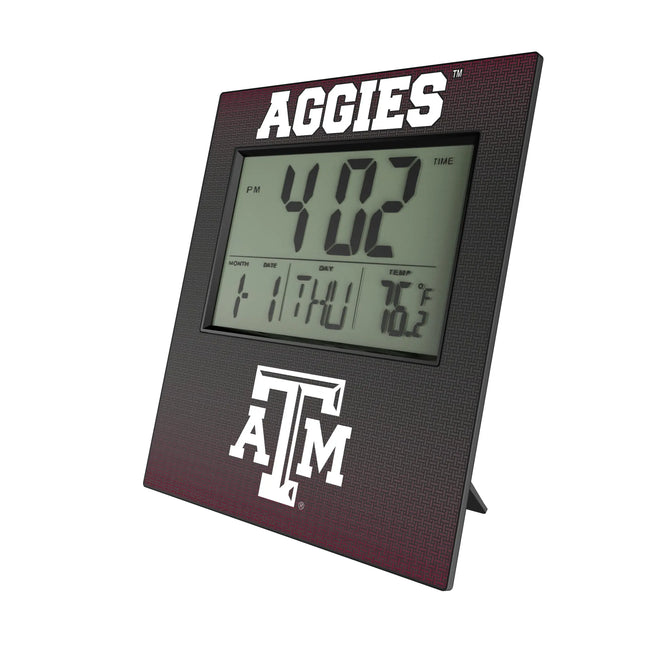 Texas A&M University Aggies Linen Wall Clock
