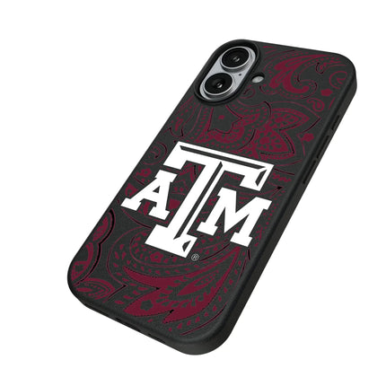 Texas A&M University Aggies Paisley MagSafe Compatible Phone Case for Apple iPhone