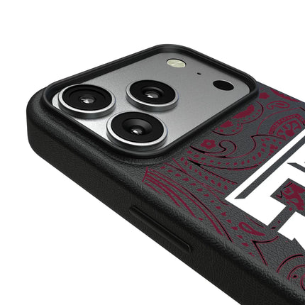 Texas A&M University Aggies Paisley MagSafe Compatible Phone Case for Apple iPhone