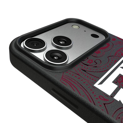 Texas A&M University Aggies Paisley MagSafe Compatible Phone Case for Apple iPhone