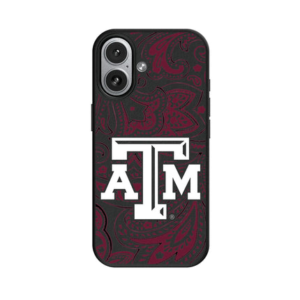 Texas A&M University Aggies Paisley MagSafe Compatible Phone Case for Apple iPhone
