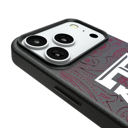 Texas A&M University Aggies Paisley MagSafe Compatible Phone Case for Apple iPhone