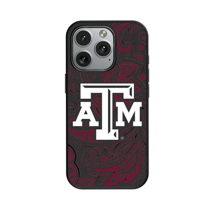 Texas A&M University Aggies Paisley MagSafe Compatible Phone Case for Apple iPhone